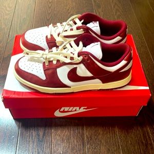 Nike Dunk Low PRM — Vintage Team Red (Women's)